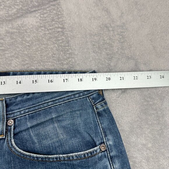 Adriano Goldschmied Jeans The Protege Mens 38x31 Blue Straight Leg Stretch Loose - Picture 12 of 16